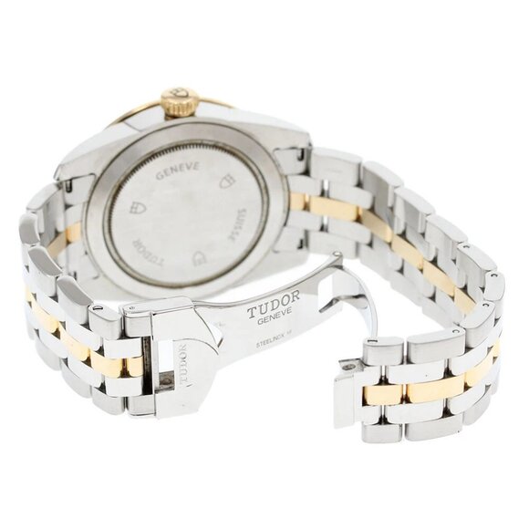TUDOR Glamor Date Day 56003 YG bezel gold Dial Automatic Men\'s Watch
